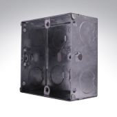 Appleby SB655 Flush 1 Gang Steel Socket Box 25mm