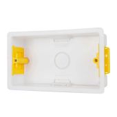 Appleby SB629 Plasterboard Socket Box 2 Gang 35mm