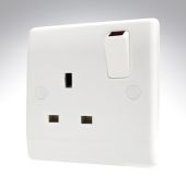 BG 821DP Switched Single Socket