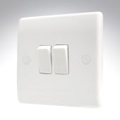 BG 842 2 Gang 2 Way Light Switch 10a