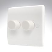 BG 882 2 Gang 2 Way Push 200w Intelligent Dimmer