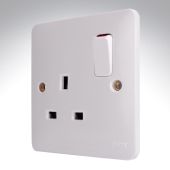 Hager Sollysta WMSS81 Switched Single Socket