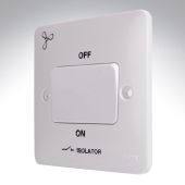 Hager Sollysta WMPS3PIF Fan Isolator Switch