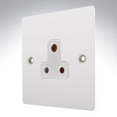 Hamilton 80US5W Gloss White Unswitched 5A Socket