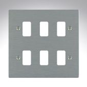 Hamilton 846GP Stainless Steel 6 Gang Grid Plate