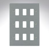 Hamilton 849GP Stainless Steel 9 Gang Grid Plate