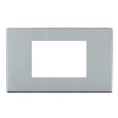 Hamilton 87CEURO3 CFX Polished Chrome 3 Gang Modular Plate