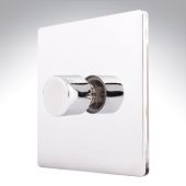 Hamilton 87C1X40 CFX Polished Chrome Dimmer 1 Gang 400W