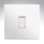 Hamilton 87CR21BC-W CFX Polished Chrome 10a Light Switch 1 Gang 2 Way