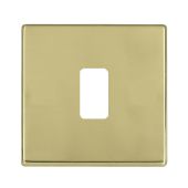Hamilton 7G211GP G2 Polished Brass grid-fix face plate and grid