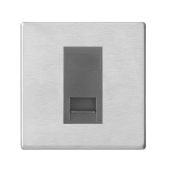 Hamilton Hartland G2 Satin Stainless Telephone Master Socket