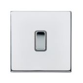 Hamilton 7G27R21BC-QG G2 Polished Chrome 10A single 2 way light switch