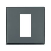 Hamilton 7G28EURO1 G2 Black Nickel 1 module Euro plate