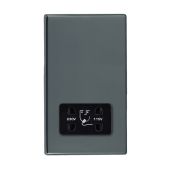 Hamilton 7G28SHSB G2 Black Nickel dual voltage shaver socket