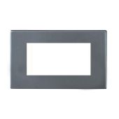 Hamilton 7G2AEURO4 G2 Anthra Gray 4 module Euro plate