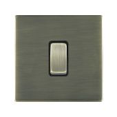 Hamilton 89CR21AB-B CFX Antique Brass 10A single 2 way light switch