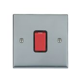 Hamilton 9545B Polished Chrome 45A Switch 1 Gang