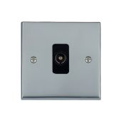 Hamilton 95TVIB Polished Chrome TV Socket Isolated