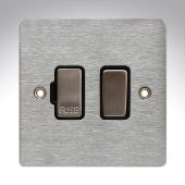 Hamilton 84SPSS-B Stainless Steel 1 Gang 13a Switched Fused Spur