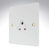 MK K14380WHIW Edge White Metal Lighting Socket 2amp