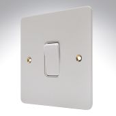 MK K14371WHIW Edge White Metal Switch 1 Gang 20amp