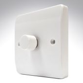 MK K1525WHI Dimmer Switch 1 Gang 2 Way for CFLs