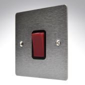 Hamilton 8445B Stainless Steel 45a Double Pole Switch