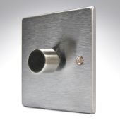 Hamilton 741X40 Stainless Steel 1 Gang Dimmer 400w