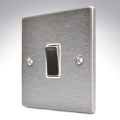 Hamilton 74R21SS-W Stainless Steel 1 Gang Light Switch
