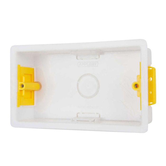 Appleby SB629 Plasterboard Socket Box 2 Gang 35mm