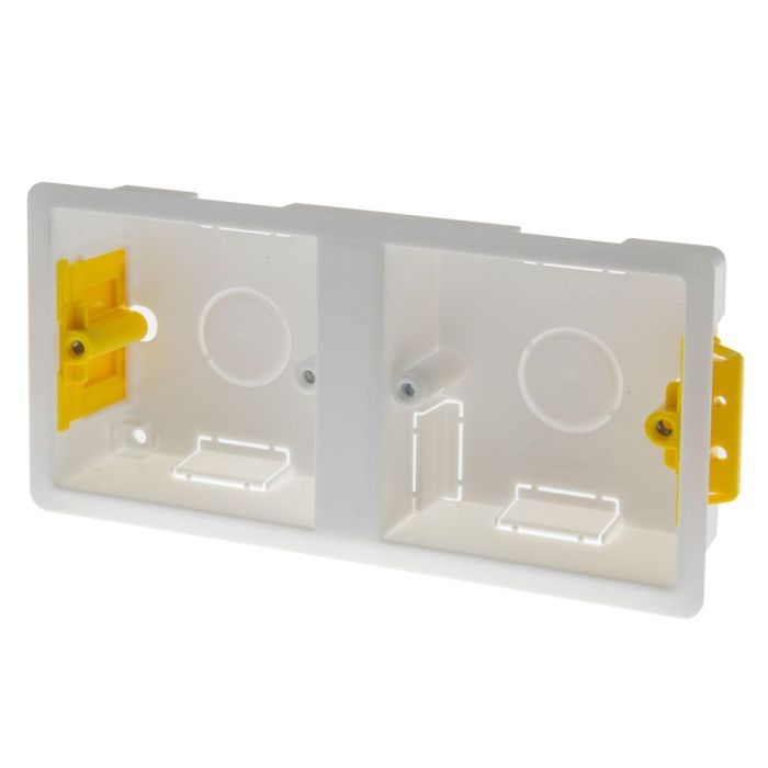 Appleby SB637 Plasterboard Socket Box Dual 35mm