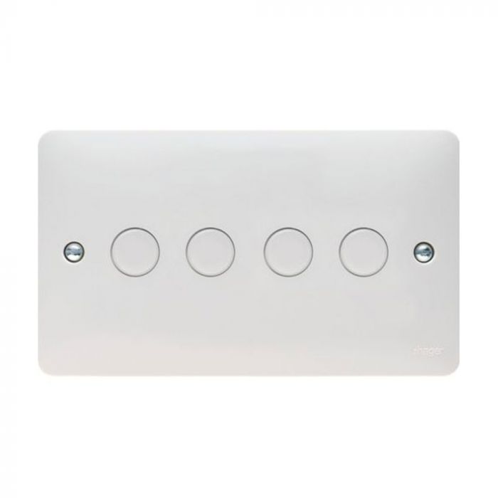 Hager Sollysta WMDRP4KIT 4 Gang Dimmer Kit