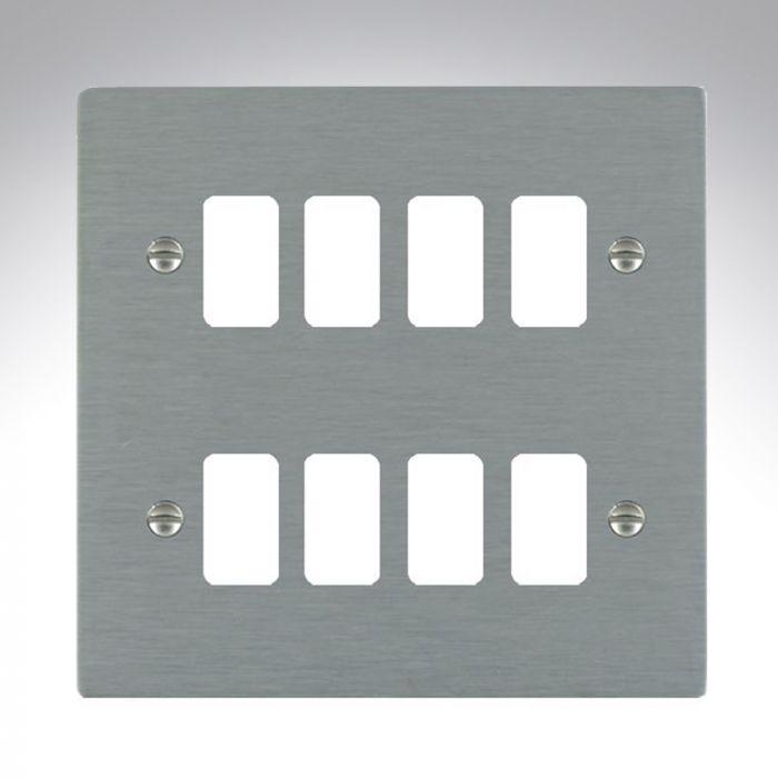 Hamilton 848GP Stainless Steel 8 Gang Grid Plate