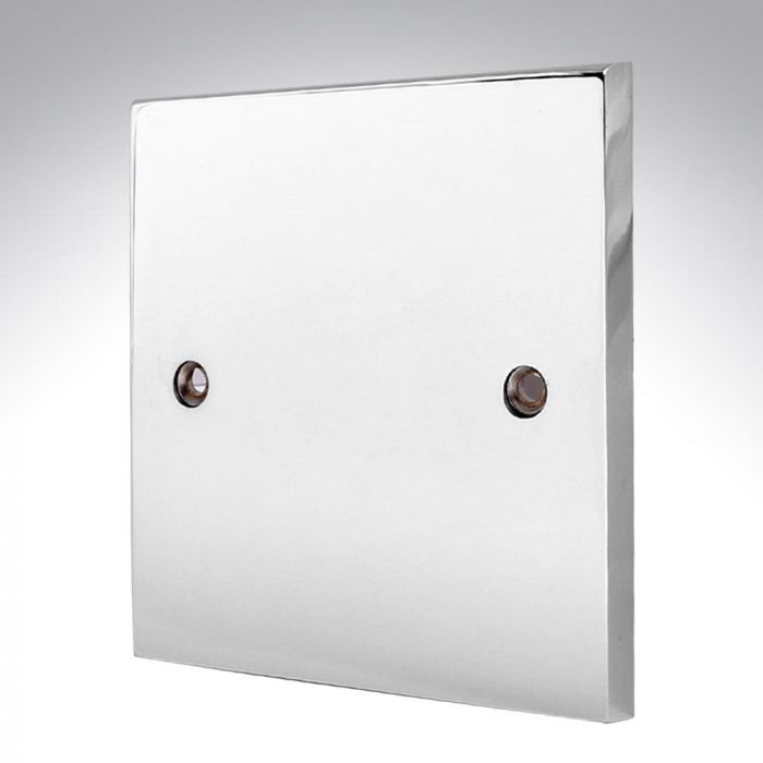 Hamilton 95BPS Polished Chrome Single Blank Plate