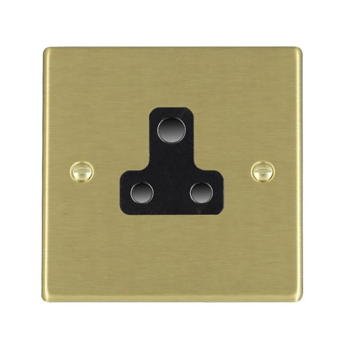 Hamilton 72US5B Satin Brass 5A unswitched socket