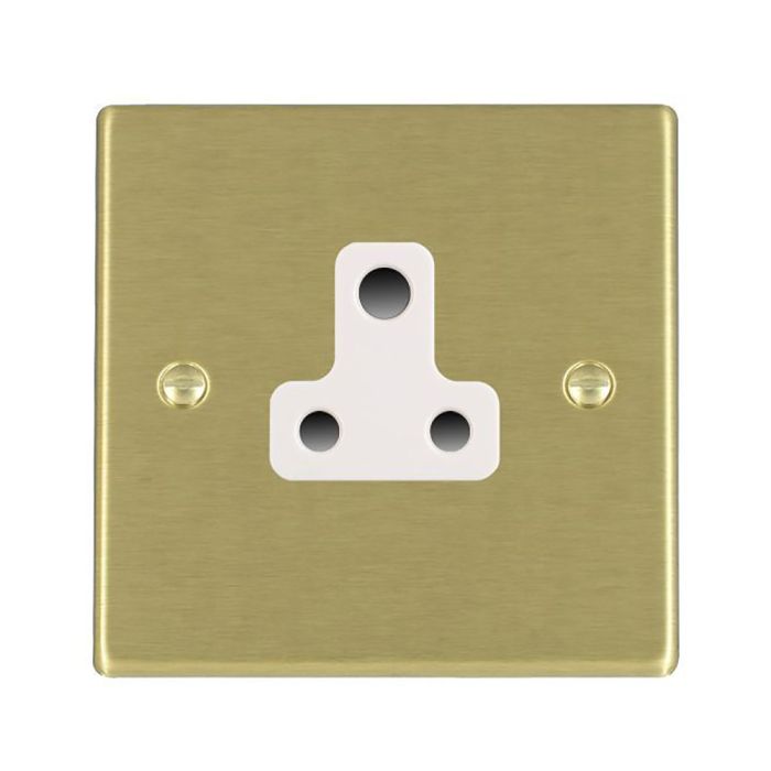 Hamilton 72US5W Satin Brass 5A unswitched socket