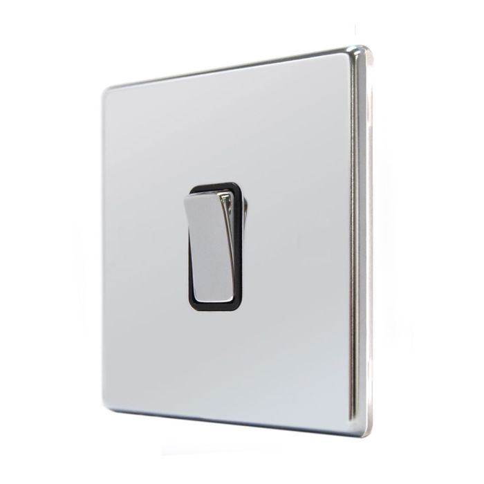 Hamilton 77CR31BC-B CFX Polished Chrome 10A single intermediate light switch