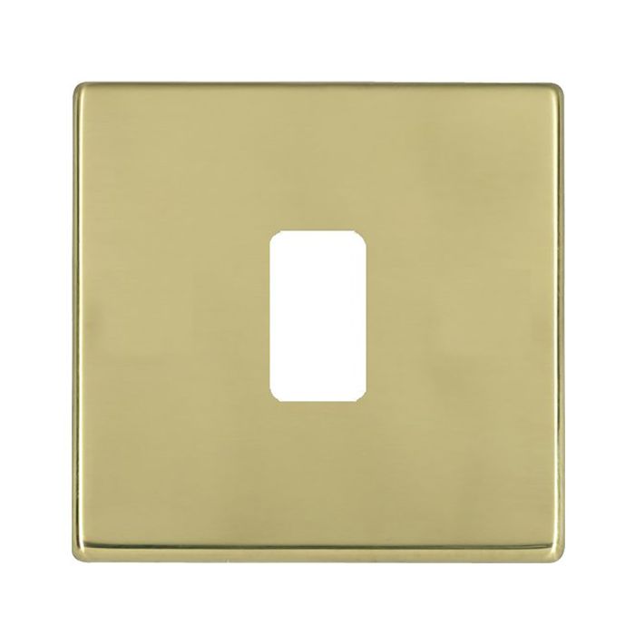 Hamilton 7G211GP G2 Polished Brass grid-fix face plate and grid
