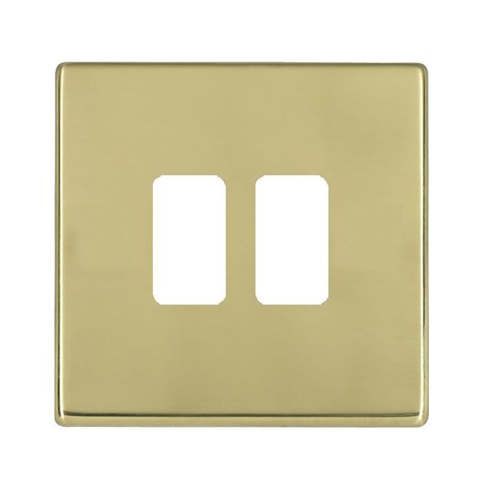 Hamilton 7G212GP G2 Polished Brass grid-fix face plate and grid