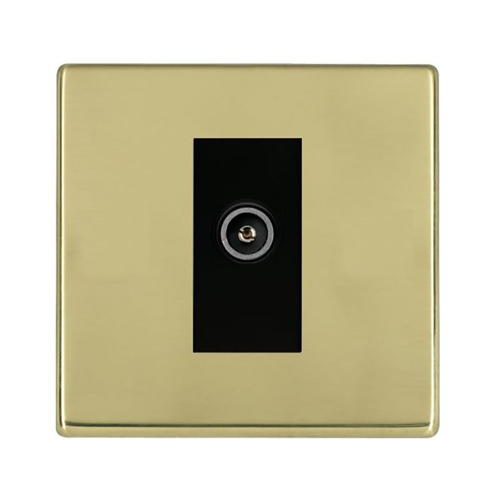 Hamilton 7G21DTVFB G2 Polished Brass non-isolated female TV socket