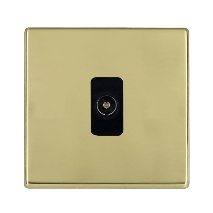 Hamilton 7G21TVB G2 Polished Brass non-isolated TV socket