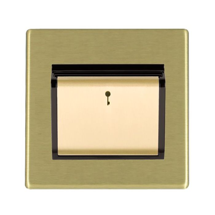 Hamilton 7G22C11SB-B G2 Satin Brass 10A card switch