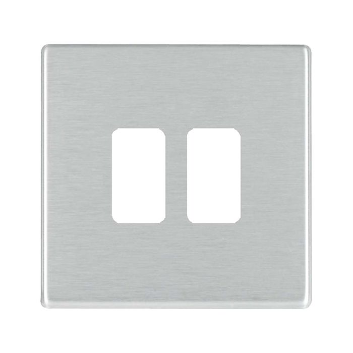 Hamilton 7G242GP G2 Satin Steel grid-fix face plate and grid