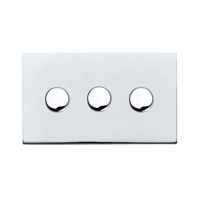 Hamilton 7G273X40 G2 Polished Chrome triple 400w 2 way dimmer