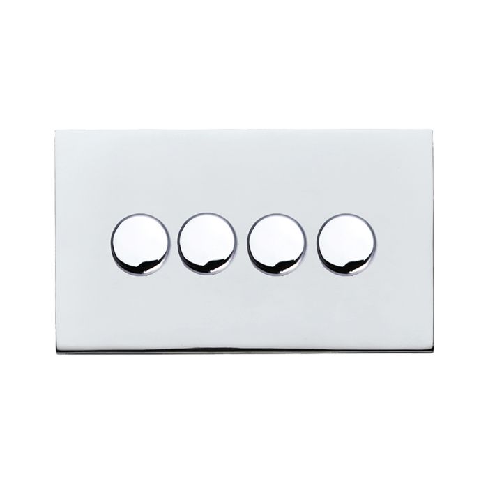 Hamilton 7G274X40 G2 Polished Chrome quadruple 400w 2 way dimmer