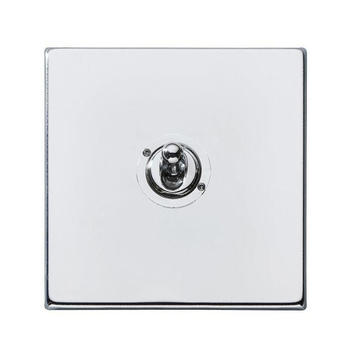 Hamilton 7G27T21 G2 Polished Chrome 20A single toggle light switch 2 way