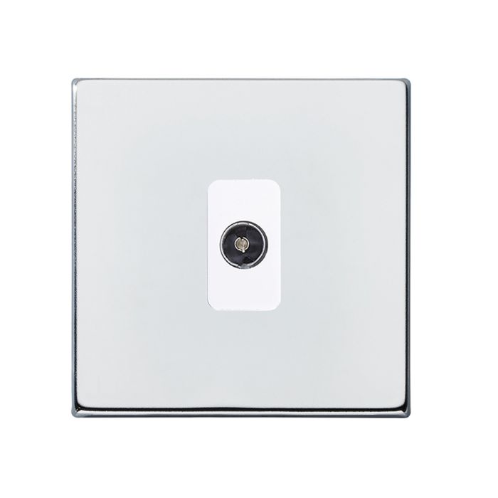 Hamilton 7G27TVW G2 Polished Chrome non-isolated TV socket