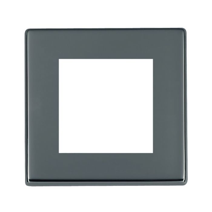 Hamilton 7G28EURO2 G2 Black Nickel 2 module Euro plate