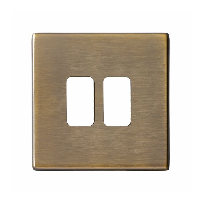 Hamilton 7G292GP G2 Antique Brass grid-fix face plate and grid