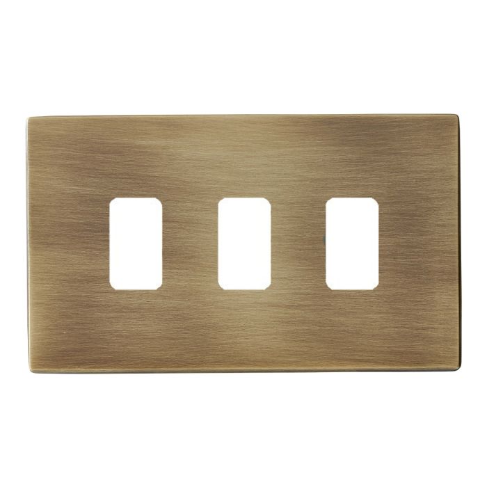 Hamilton 7G293GP G2 Antique Brass grid-fix face plate and grid